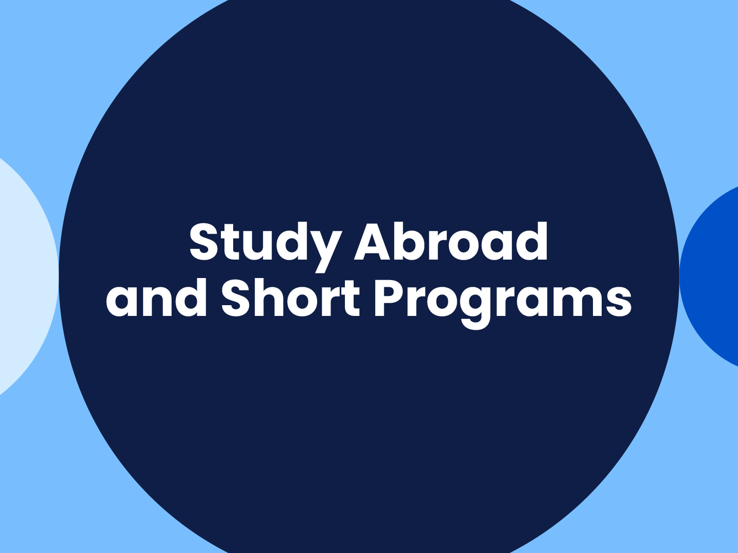 Study Abroad